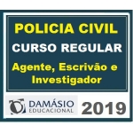 Carreiras Policiais - Escrivão, Agente e Perito (DAMÁSIO 2019)